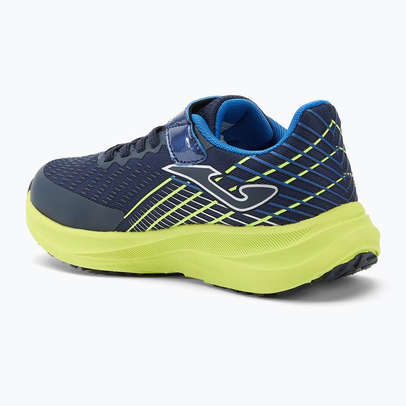 Детски обувки за бягане Joma Super Cross navy/yellow 3