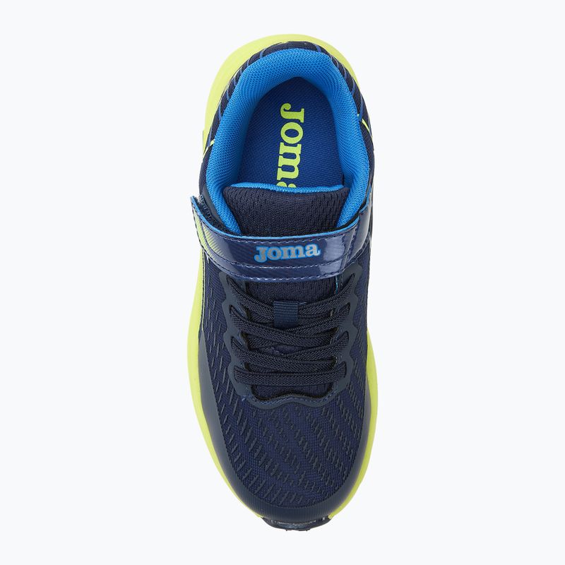 Детски обувки за бягане Joma Super Cross navy/yellow 5