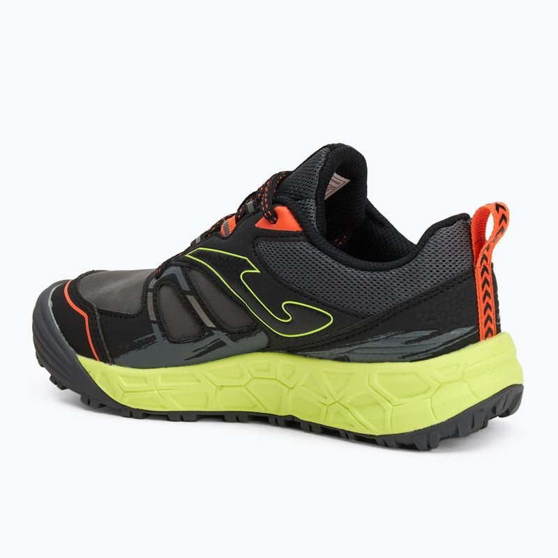 Детски обувки за бягане Joma Kubor grey/lemon fluor 3