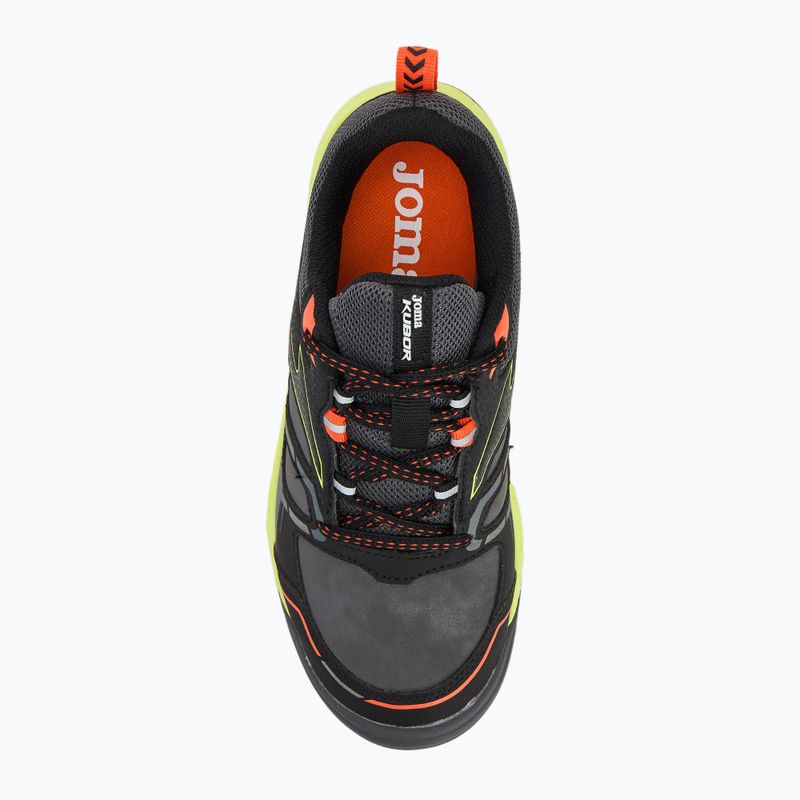 Детски обувки за бягане Joma Kubor grey/lemon fluor 5