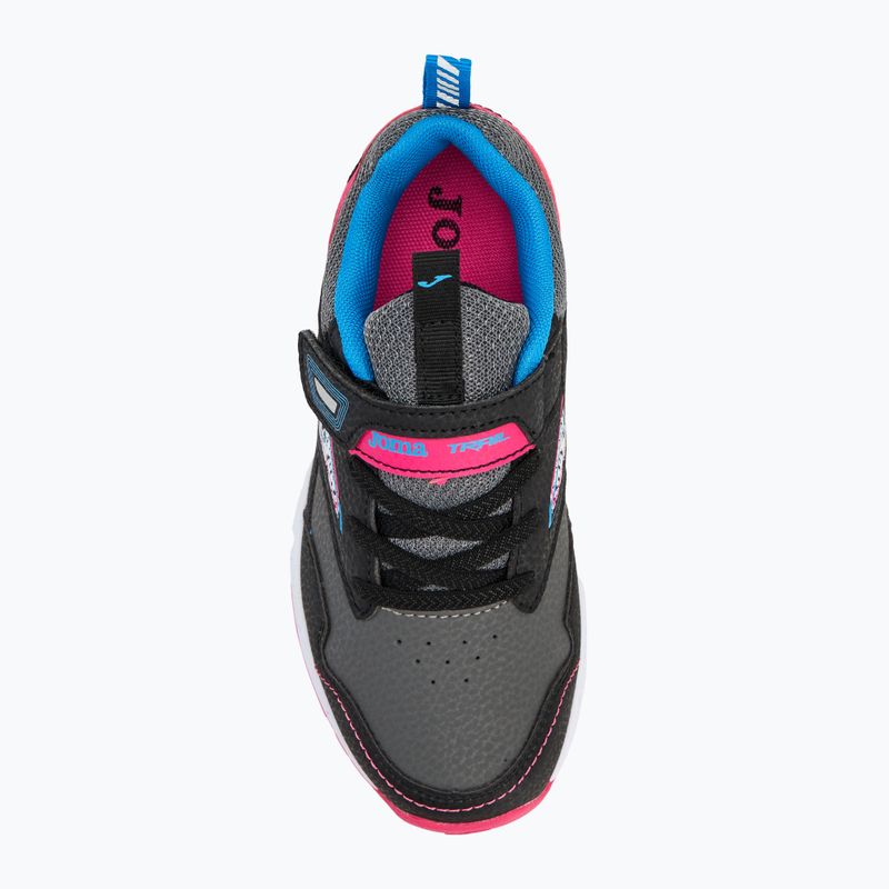 Детски обувки за бягане Joma Tundra black/orange saffron 5