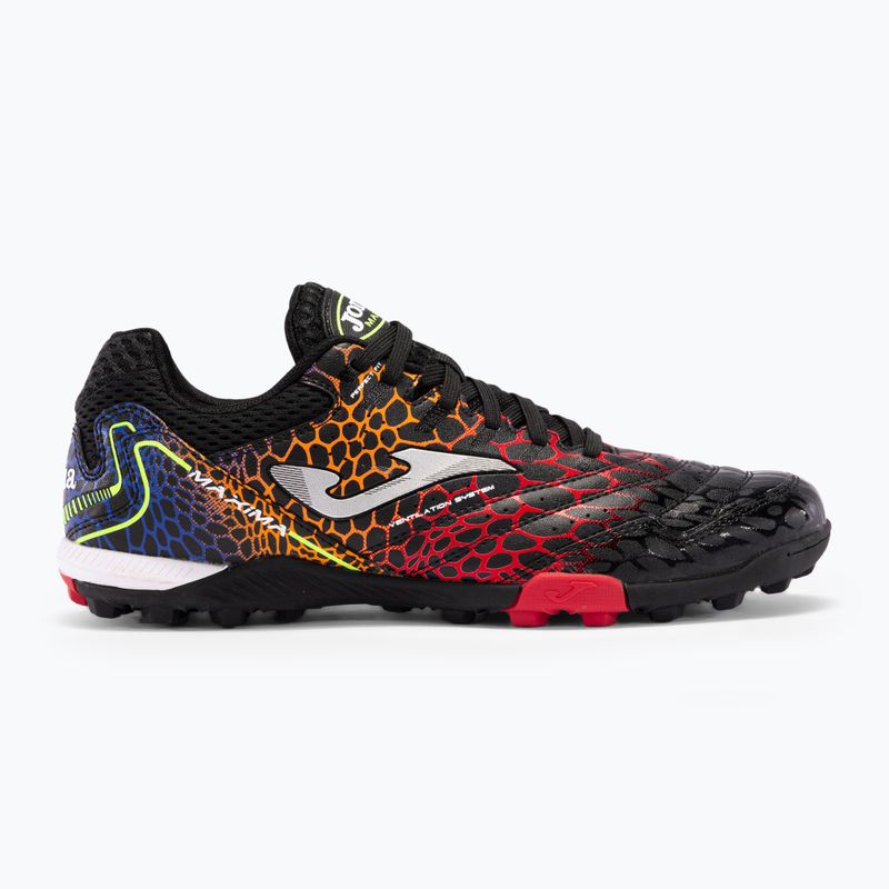 Мъжки футболни обувки Joma Maxima TF black/red 8