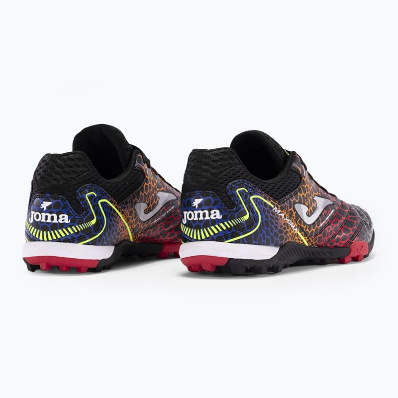 Мъжки футболни обувки Joma Maxima TF black/red 11