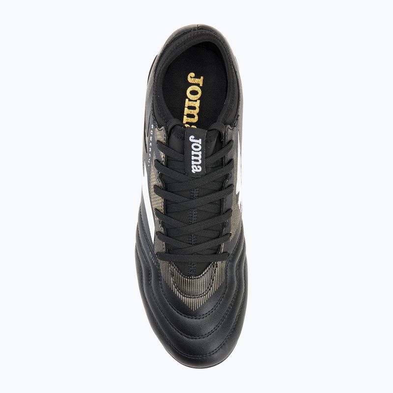 Мъжки футболни обувки Joma Powerful AG black/gold 5