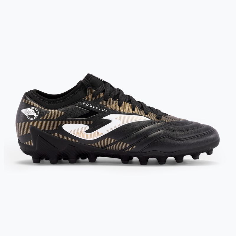 Мъжки футболни обувки Joma Powerful AG black/gold 8