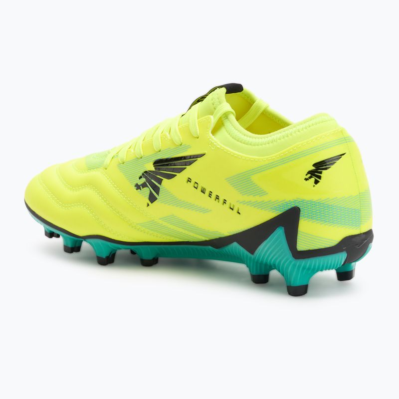 Мъжки футболни обувки Joma Powerful FG lemon fluor/turquoise 3
