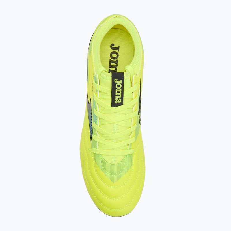 Мъжки футболни обувки Joma Powerful FG lemon fluor/turquoise 5