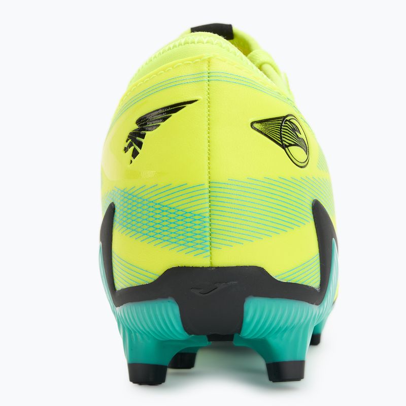 Мъжки футболни обувки Joma Powerful FG lemon fluor/turquoise 6