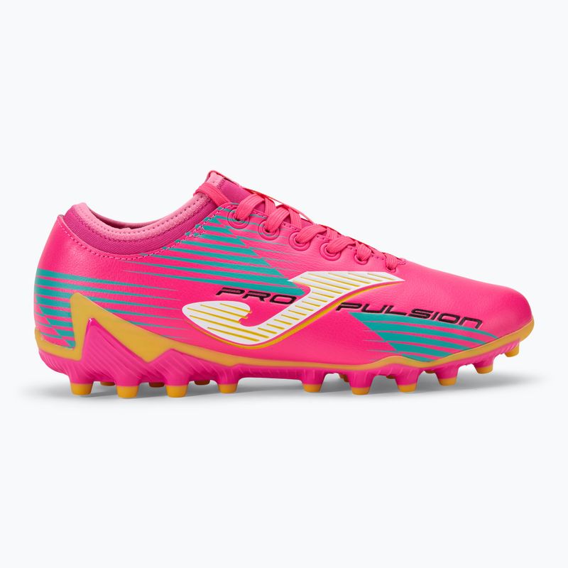 Мъжки футболни обувки Propulsion AG pink/yellow 2