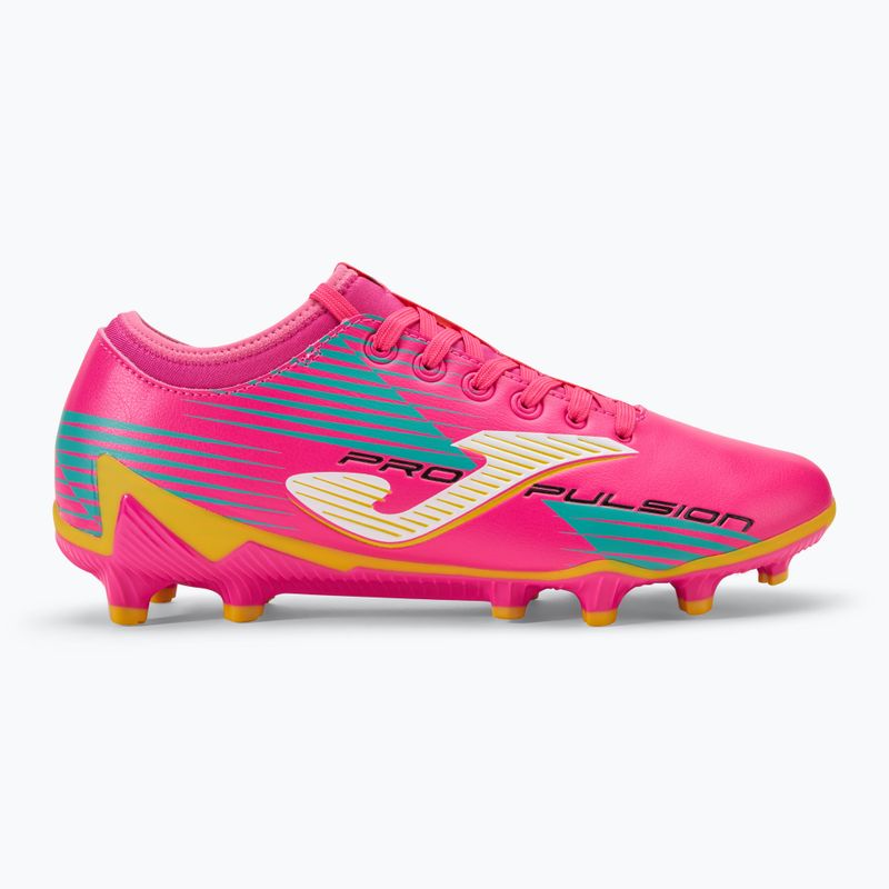 Joma Propulsion FG мъжки футболни обувки розово/жълто 2