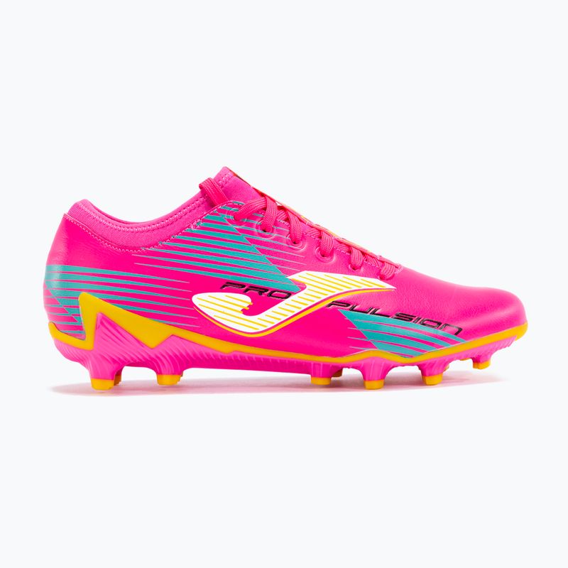 Joma Propulsion FG мъжки футболни обувки розово/жълто 8