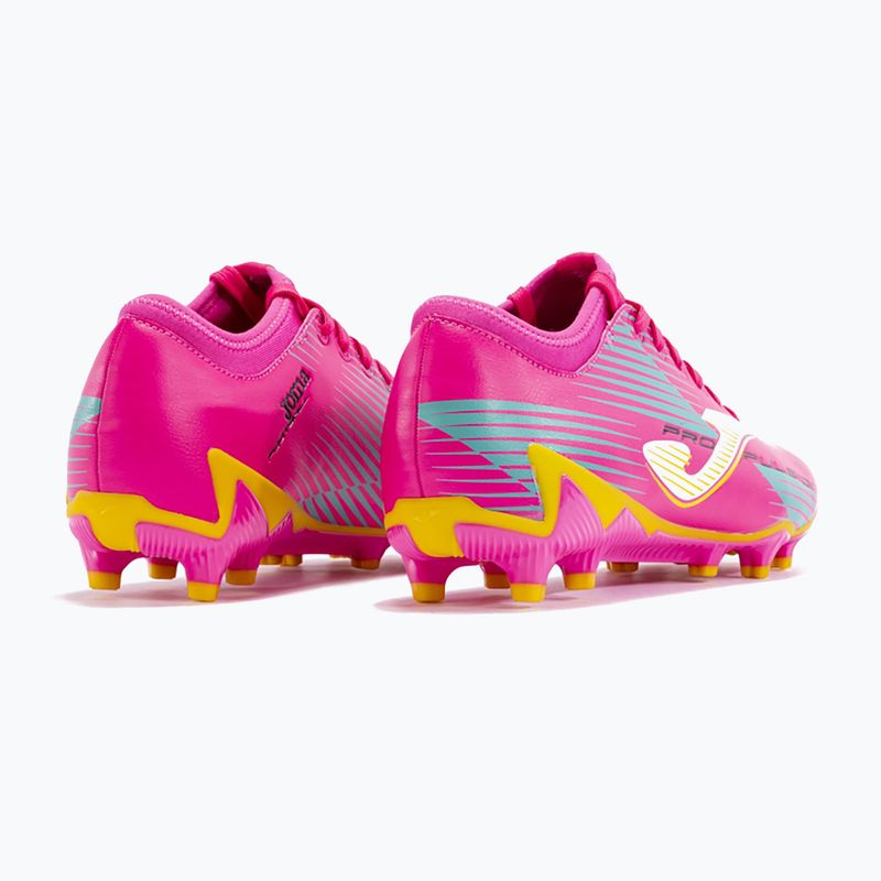 Joma Propulsion FG мъжки футболни обувки розово/жълто 10