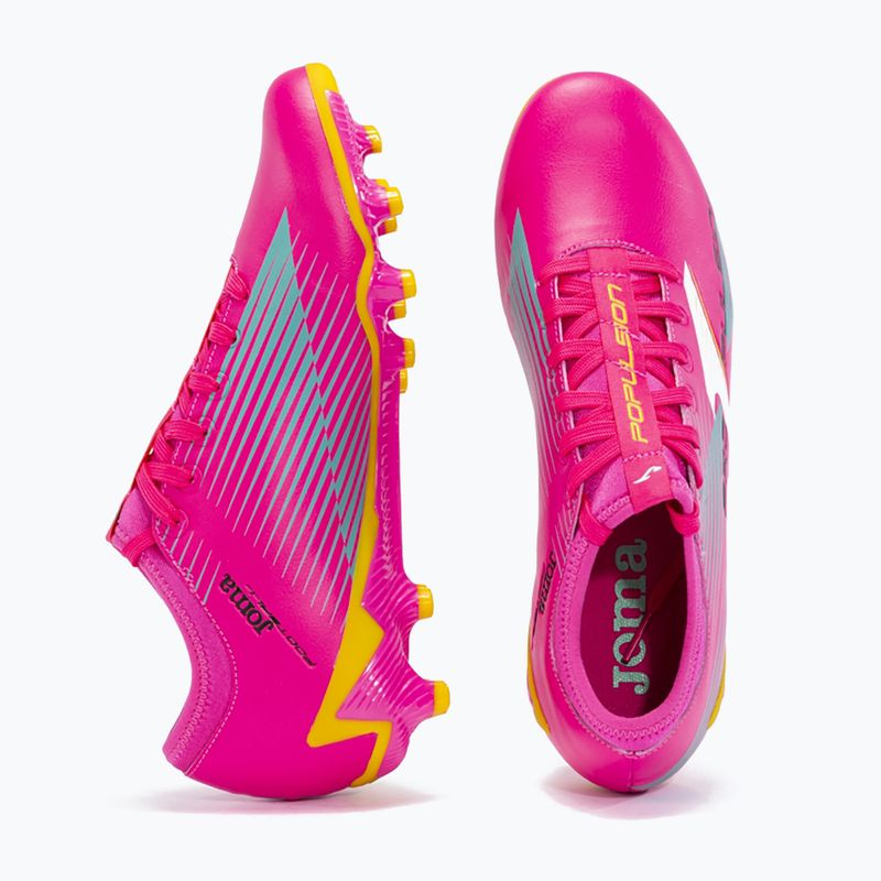 Joma Propulsion FG мъжки футболни обувки розово/жълто 11