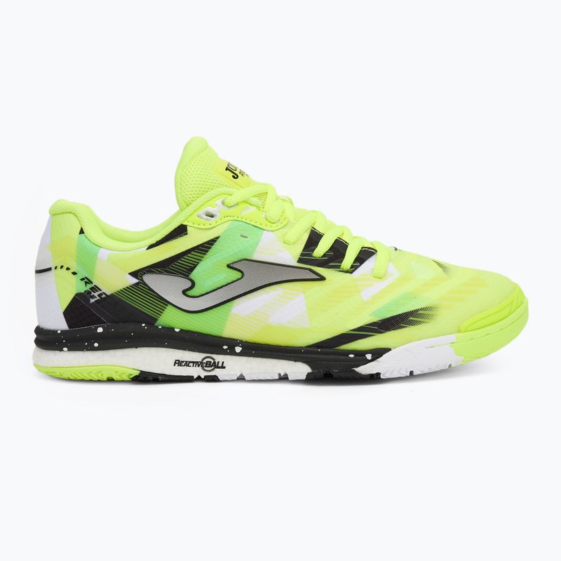 Мъжки футболни обувки Joma Regate Rebound IN lemon fluor/green 2