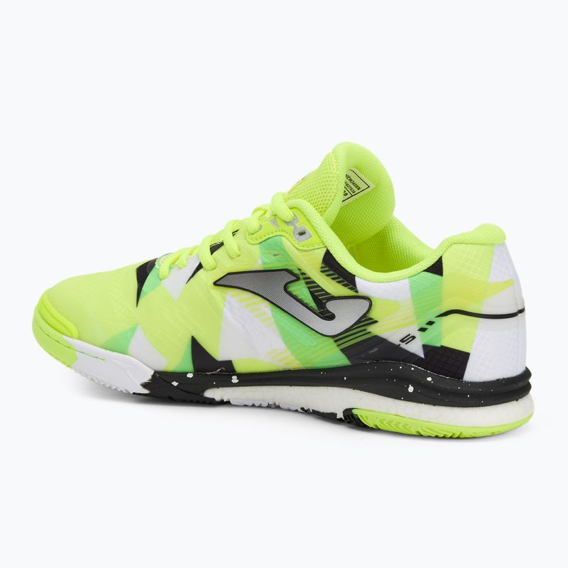 Мъжки футболни обувки Joma Regate Rebound IN lemon fluor/green 3