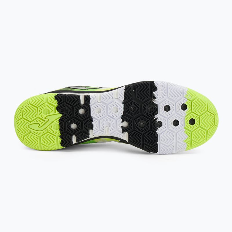 Buty do piłki nożnej męskie Joma Regate Rebound IN lemon fluor/green 4