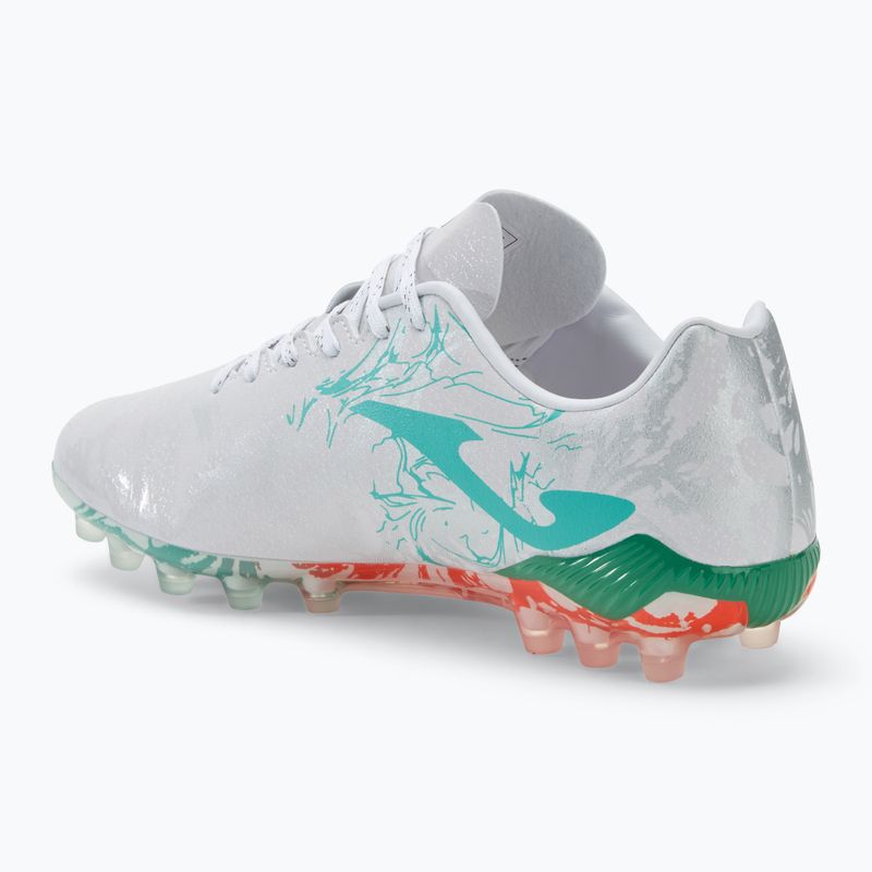 Мъжки футболни обувки Supercopa AG white/turquoise 3