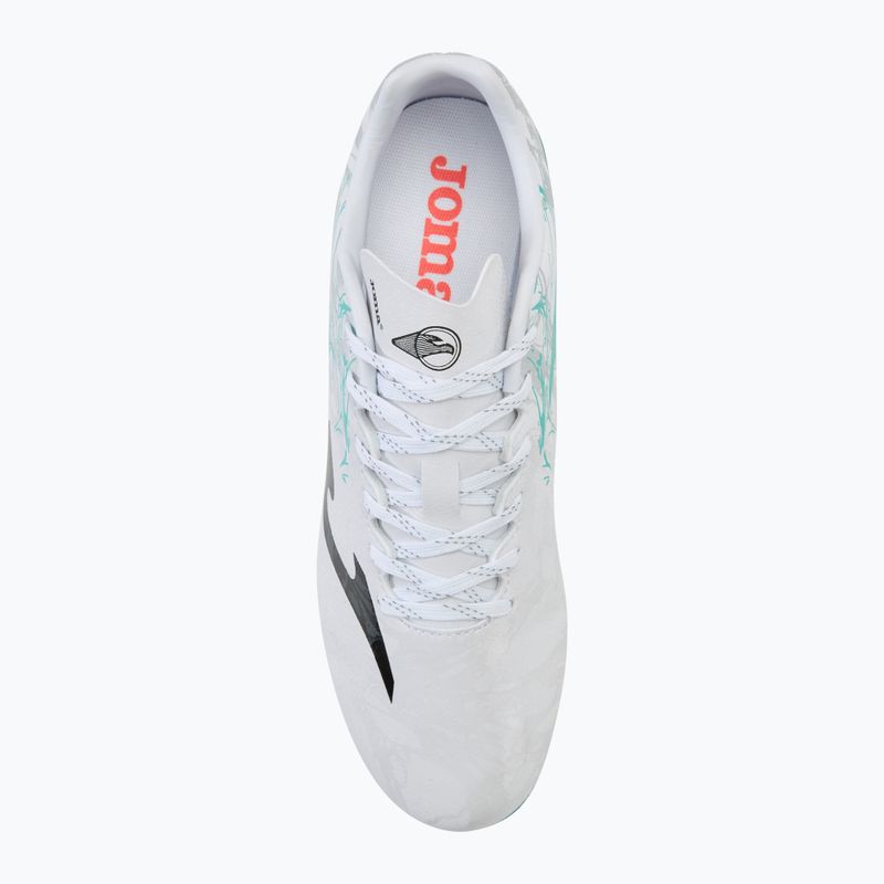 Мъжки футболни обувки Supercopa AG white/turquoise 5