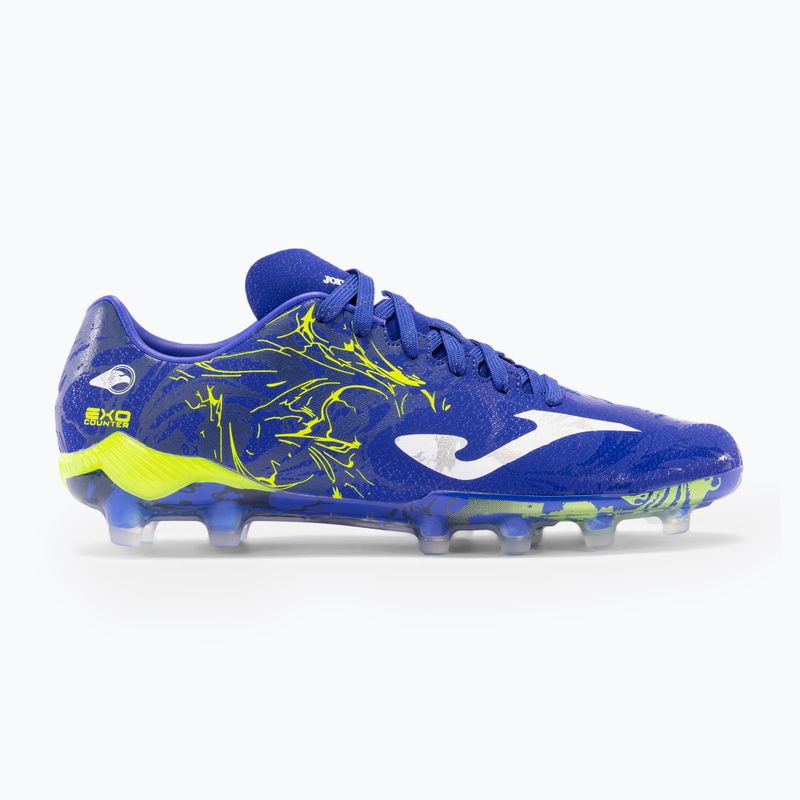 Мъжки футболни обувки Joma Supercopa FG royal/lemon fluor 8