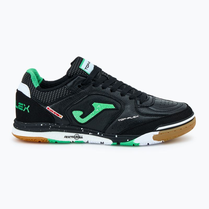 Мъжки футболни обувки Joma Top Flex Rebound IN black/green 2