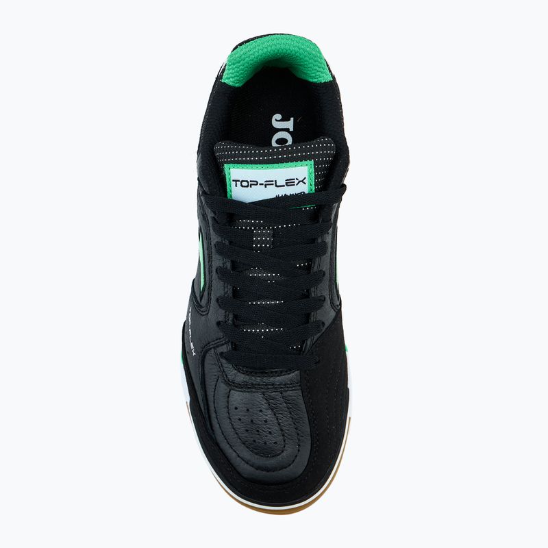 Мъжки футболни обувки Joma Top Flex Rebound IN black/green 5