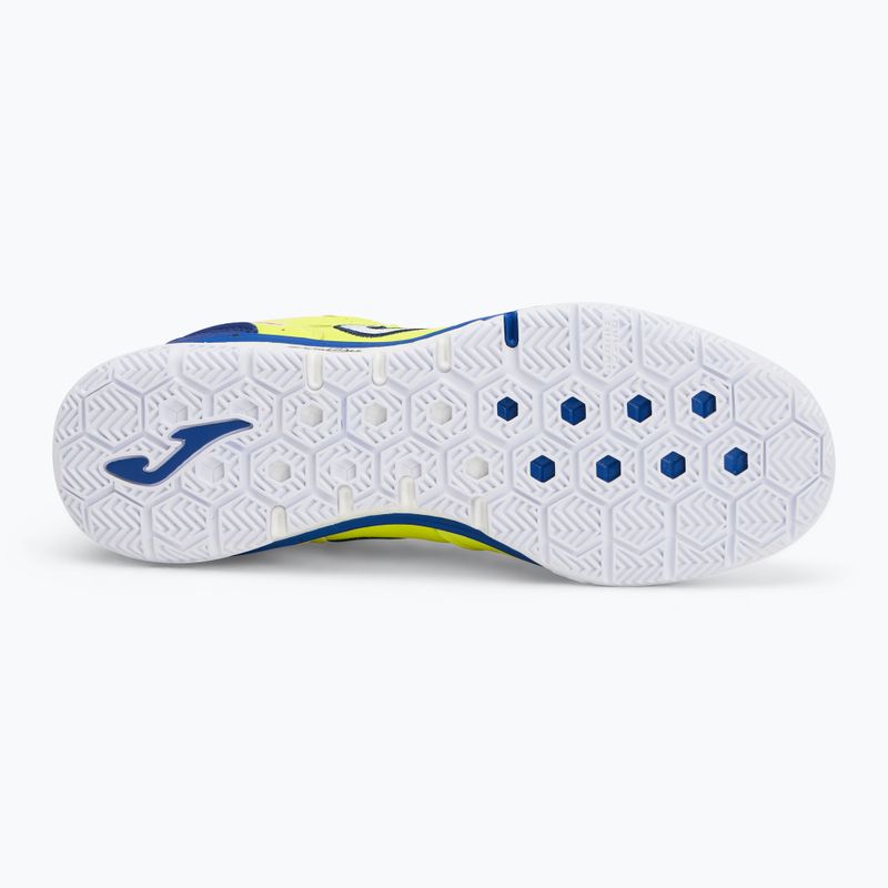 Мъжки футболни обувки Joma Top Flex Rebound IN yellow/royal 4
