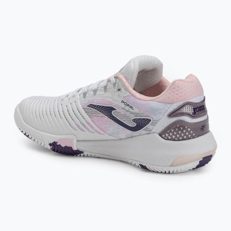 Дамски обувки за тенис Joma Point Lady AC white/pink 3