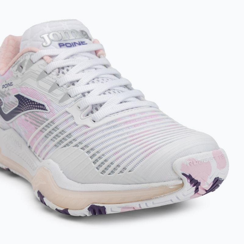 Дамски обувки за тенис Joma Point Lady AC white/pink 7