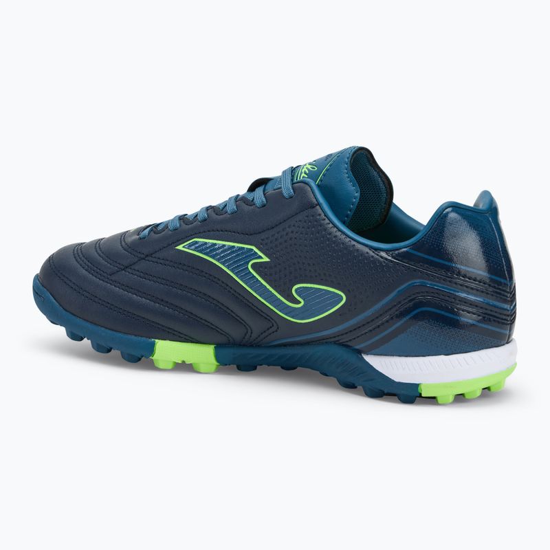 Мъжки футболни обувки Joma Aguila TF navy/green fluor 3