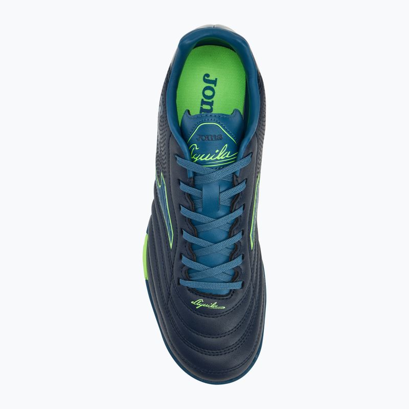 Buty do piłki nożnej męskie Joma Aguila TF navy/green fluor 5