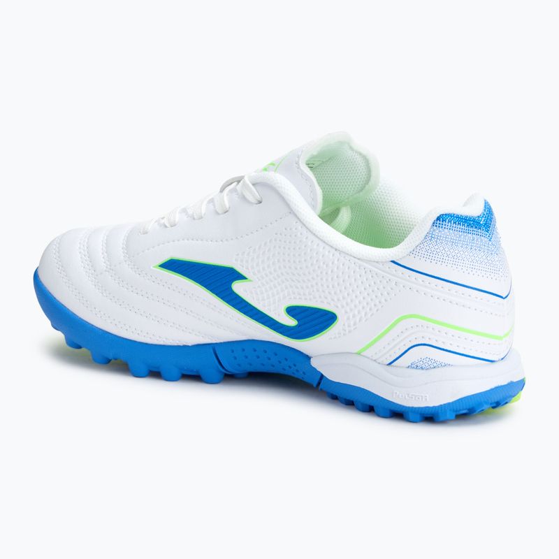 Детски футболни обувки Joma Toledo TF white 3