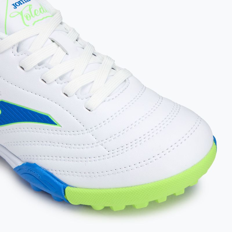 Детски футболни обувки Joma Toledo TF white 7