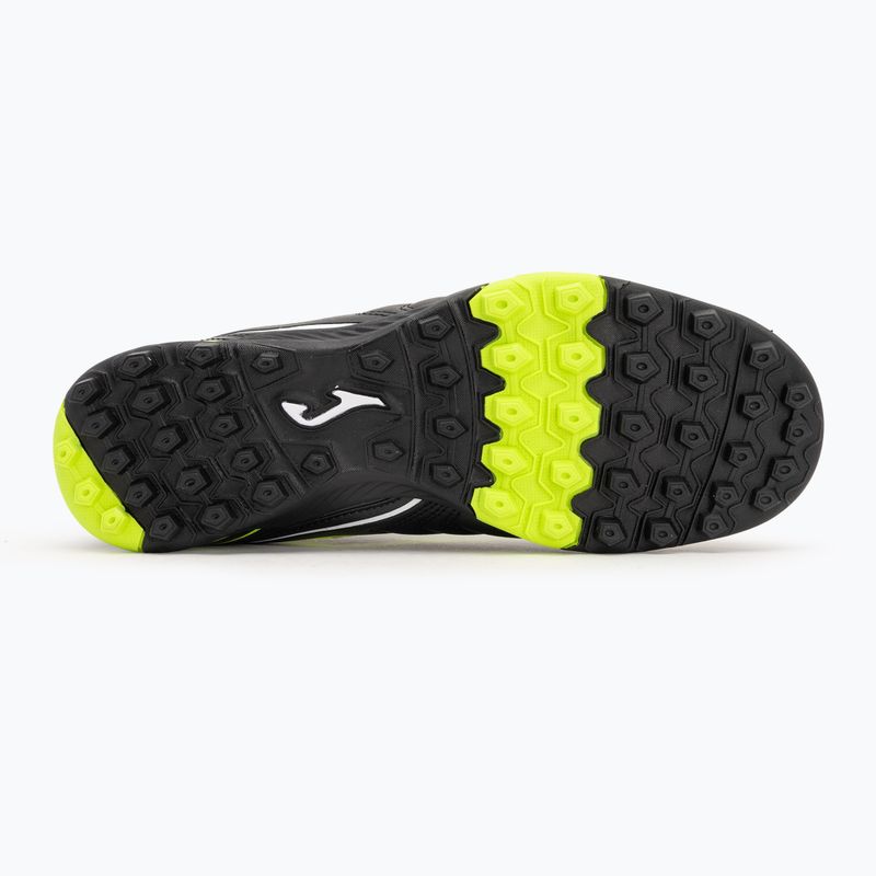 Joma Aguila TF мъжки футболни обувки черно/жълто 4