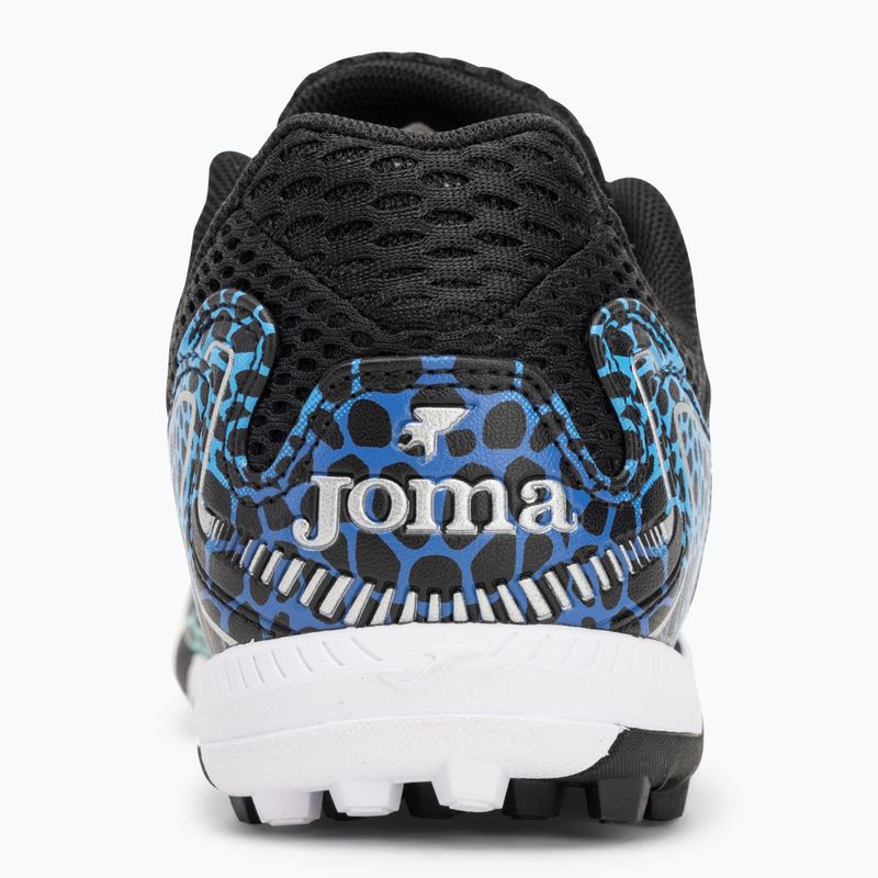 Мъжки футболни обувки Joma Maxima TF black/turquoise 6