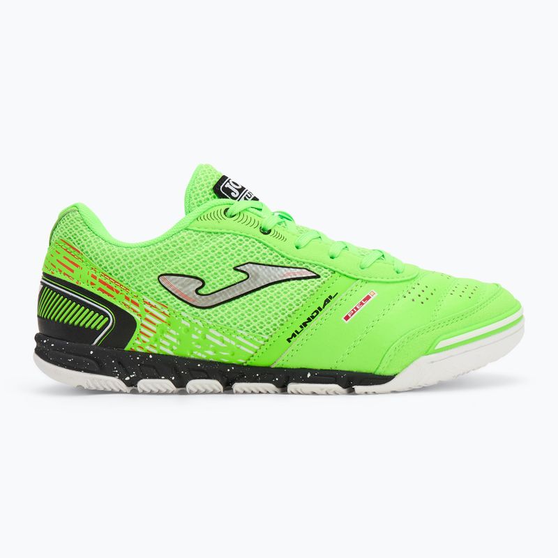 Мъжки футболни обувки Joma Mundial IN fluor green 2