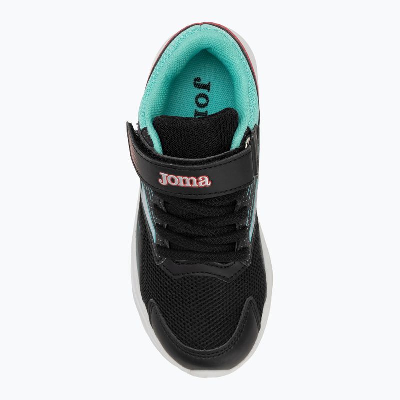 Детски обувки Joma Active Jr черни/тюркоазени 5