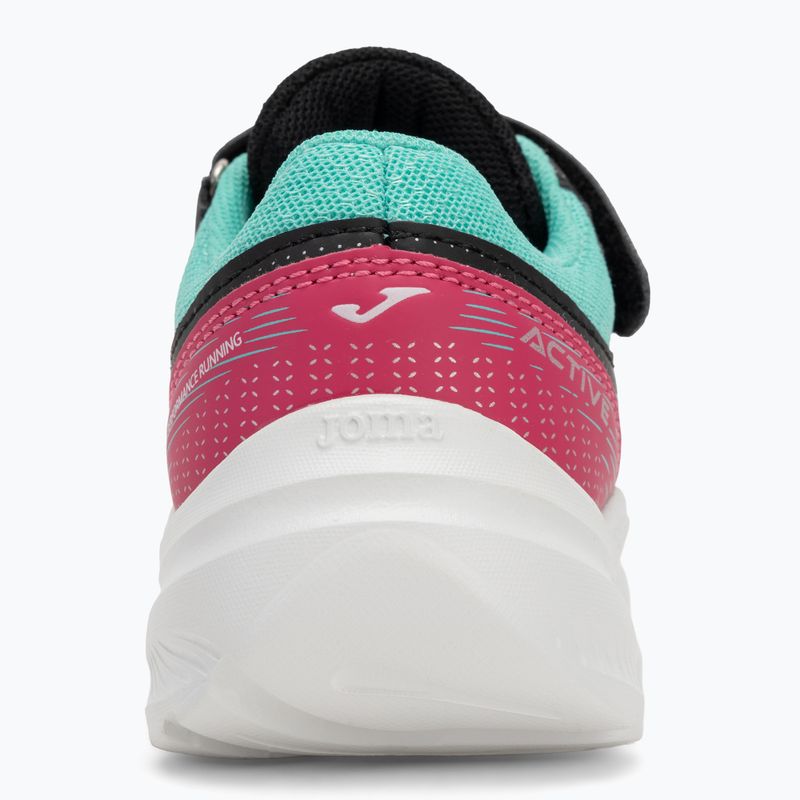 Детски обувки Joma Active Jr черни/тюркоазени 6