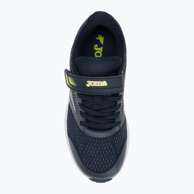 Детски обувки Joma Speed Jr, тъмносини/жълти 5
