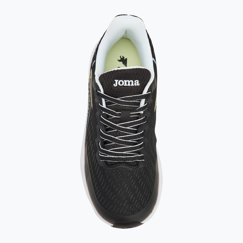 Детски обувки за бягане Joma Super Cross черни/ тюркоазени 5