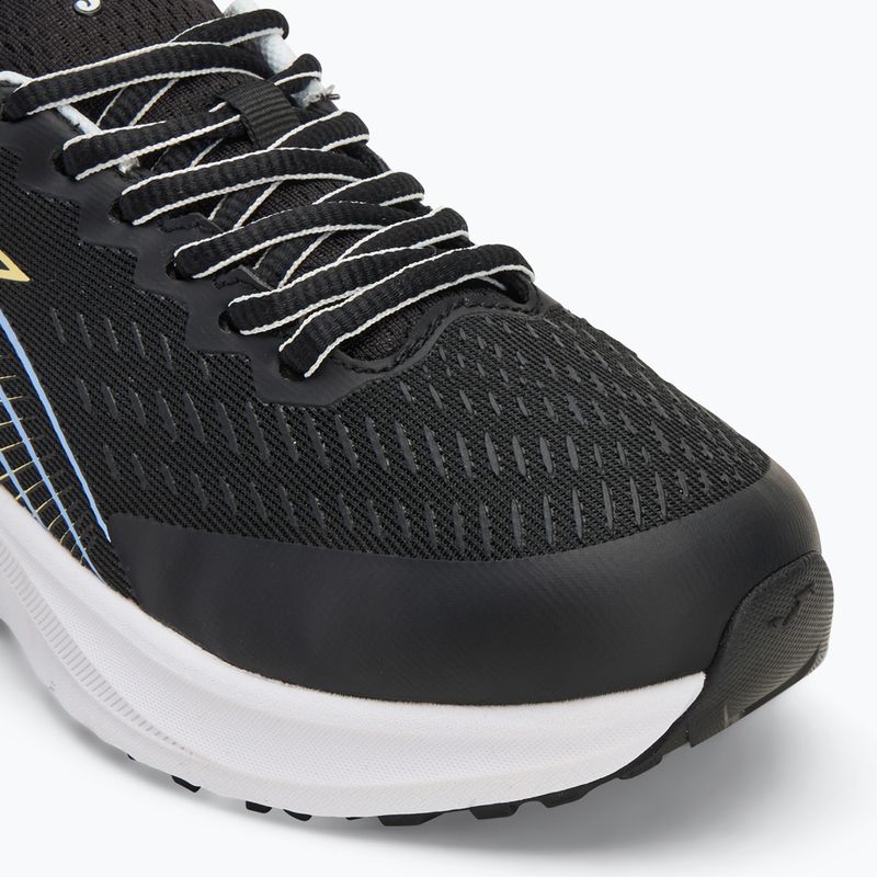 Детски обувки за бягане Joma Super Cross черни/ тюркоазени 7