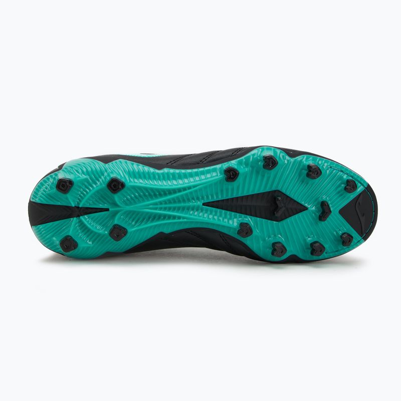 Joma Powerful FG black turquoise мъжки футболни обувки 4