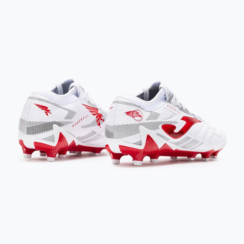 Joma мъжки футболни обувки Powerful FG white 10