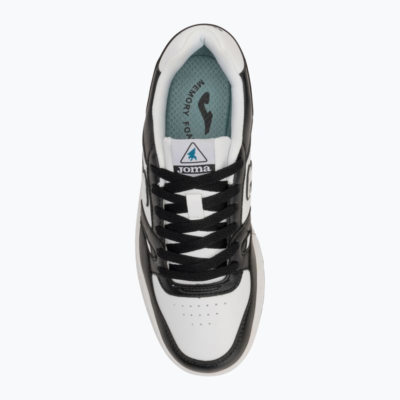 Joma Platea Low мъжки обувки бяло/черно 5