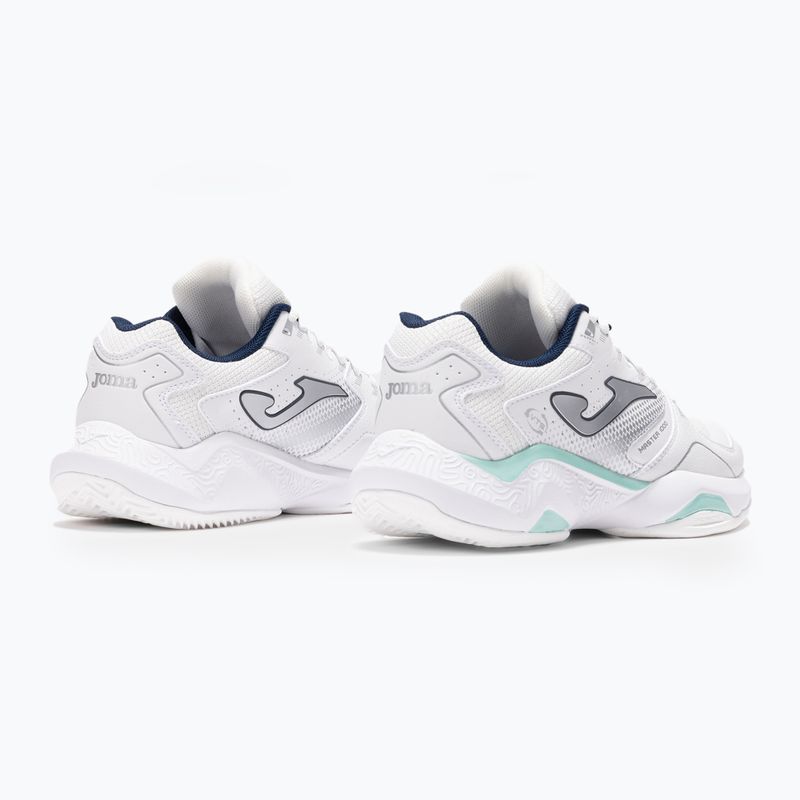 Дамски обувки за тенис Joma Master 1000 Lady C white/ turquoise 10