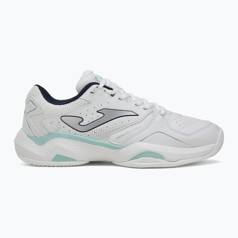Дамски обувки за тенис Joma Master 1000 Lady C white/ turquoise 2