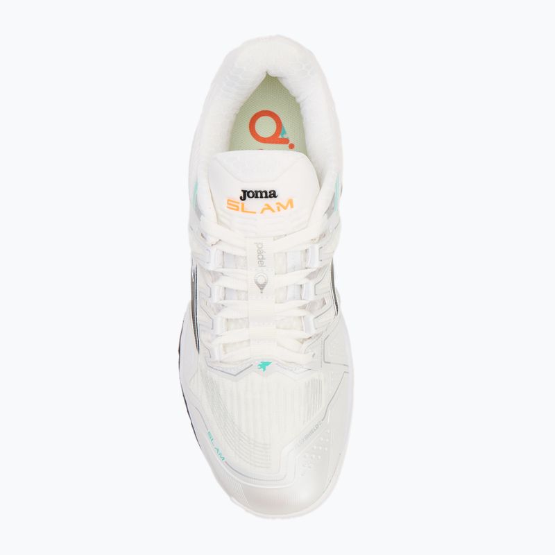 Мъжки обувки за падел Joma Slam OM white/ turquoise 5