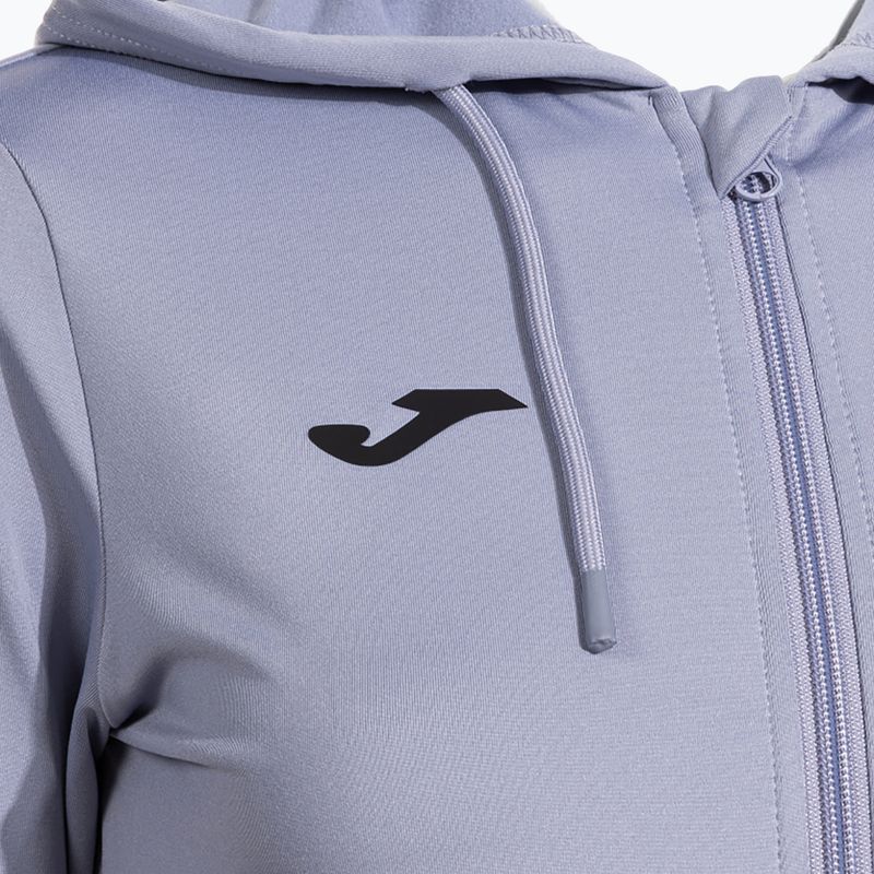 Дамски тенис суитшърт Joma Sculpture II Zip-Up Hoodie W blue 3