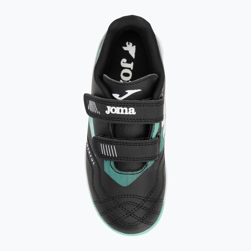 Детски футболни обувки Joma Powerfull Jr IN черни 5