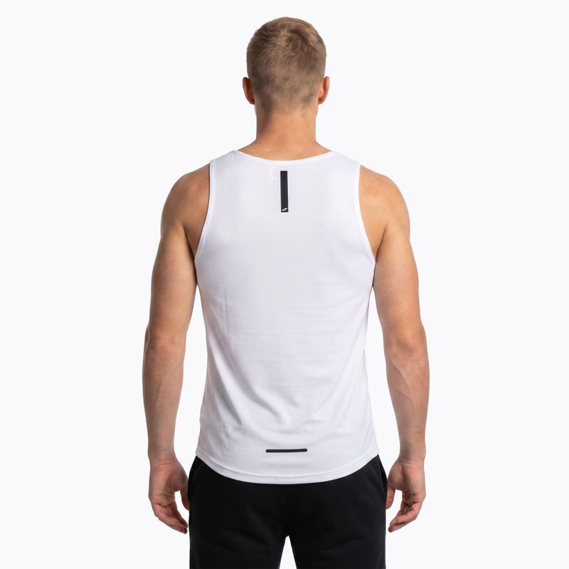 Мъжка бяла тениска за бягане Joma R-City 2