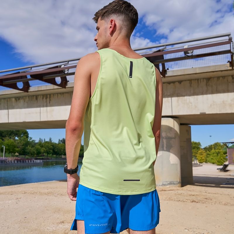 Мъжка тениска за бягане Joma R-City lime 4
